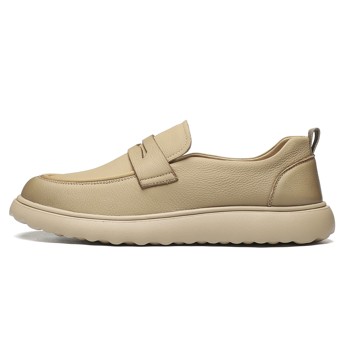 

ST&SAT Мужские повседневные туфли мужские низкие черные/абрикосовые абрикос, цвет Apricot