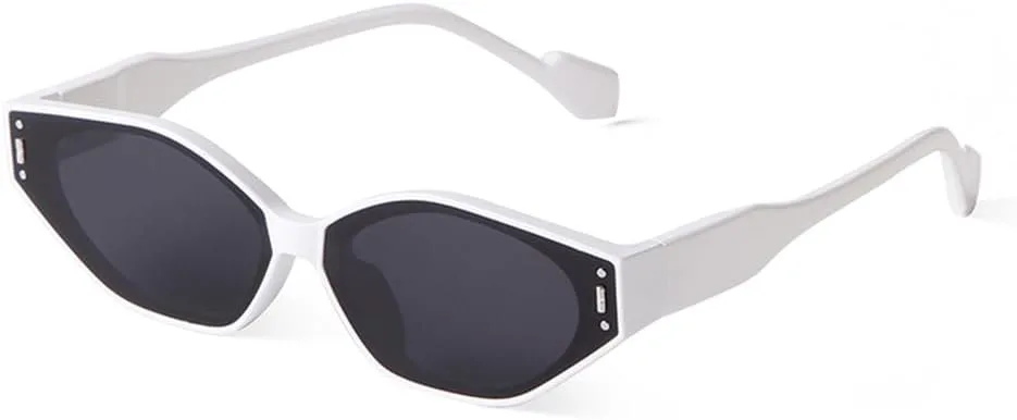 

Солнцезащитные очки LVTFCO для женщин, модель Irregular Trend, маленькая оправа; для мужчин – роскошные винтажные очки с защитой от УФ-излучения UV400, C4