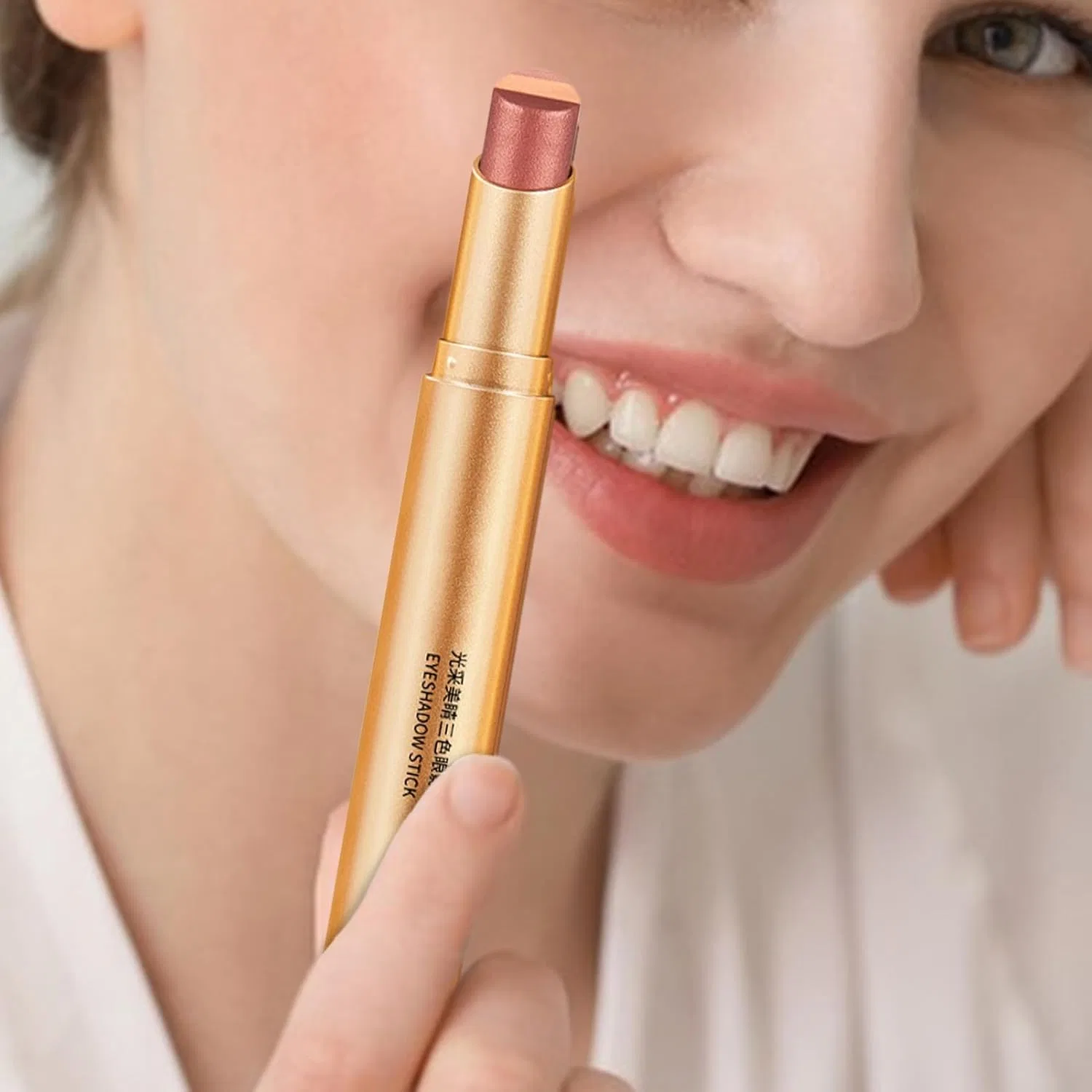Тени для век Gradient Eye Shadow Pen, 3 оттенка, белый бренд, 03# — фото 4