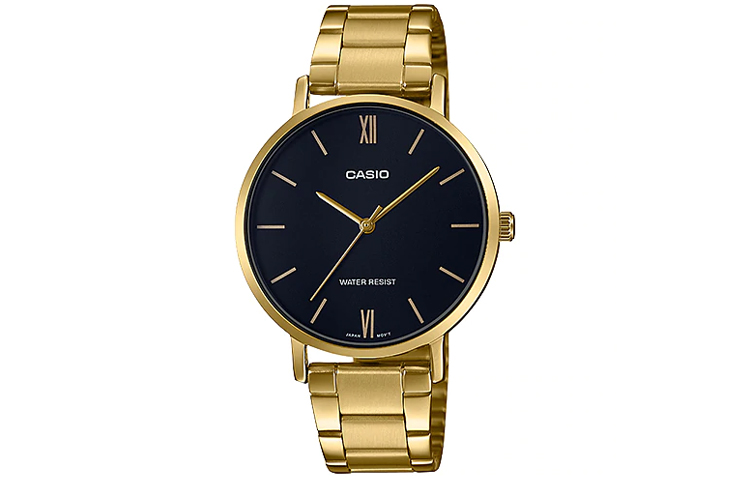 

CASIO Женские часы Standard Series Black Watch LTP-VT01G-1B