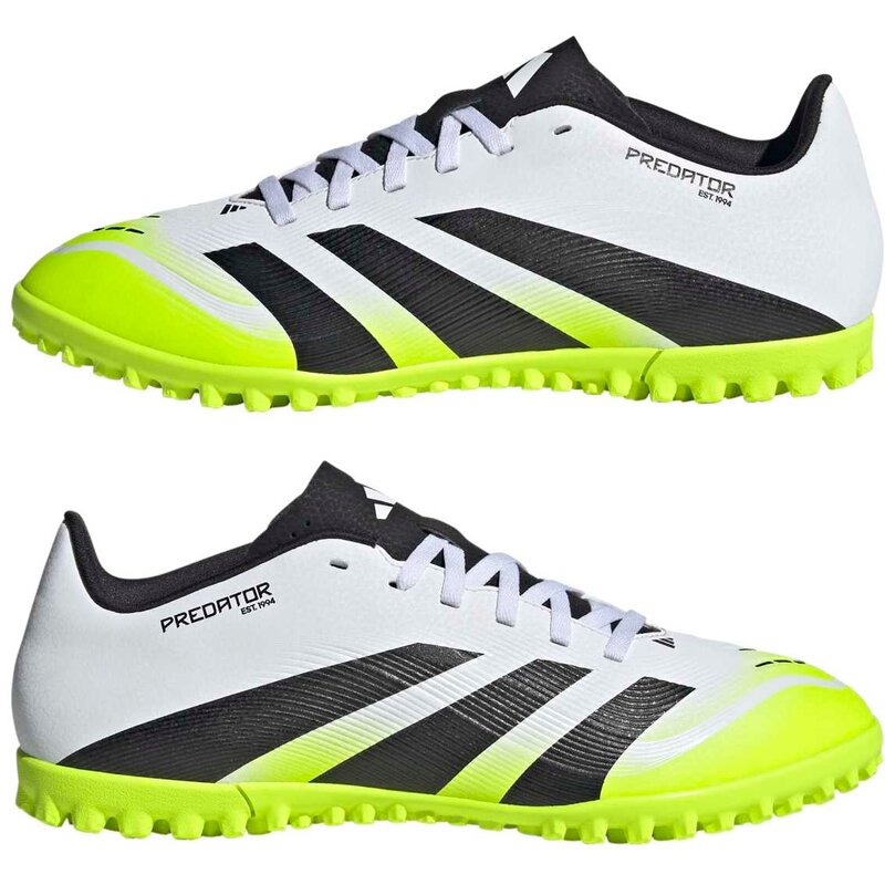 Футбольные бутсы Predator Club TF для игры на хард-корте Adidas, мультиколор — фото 4