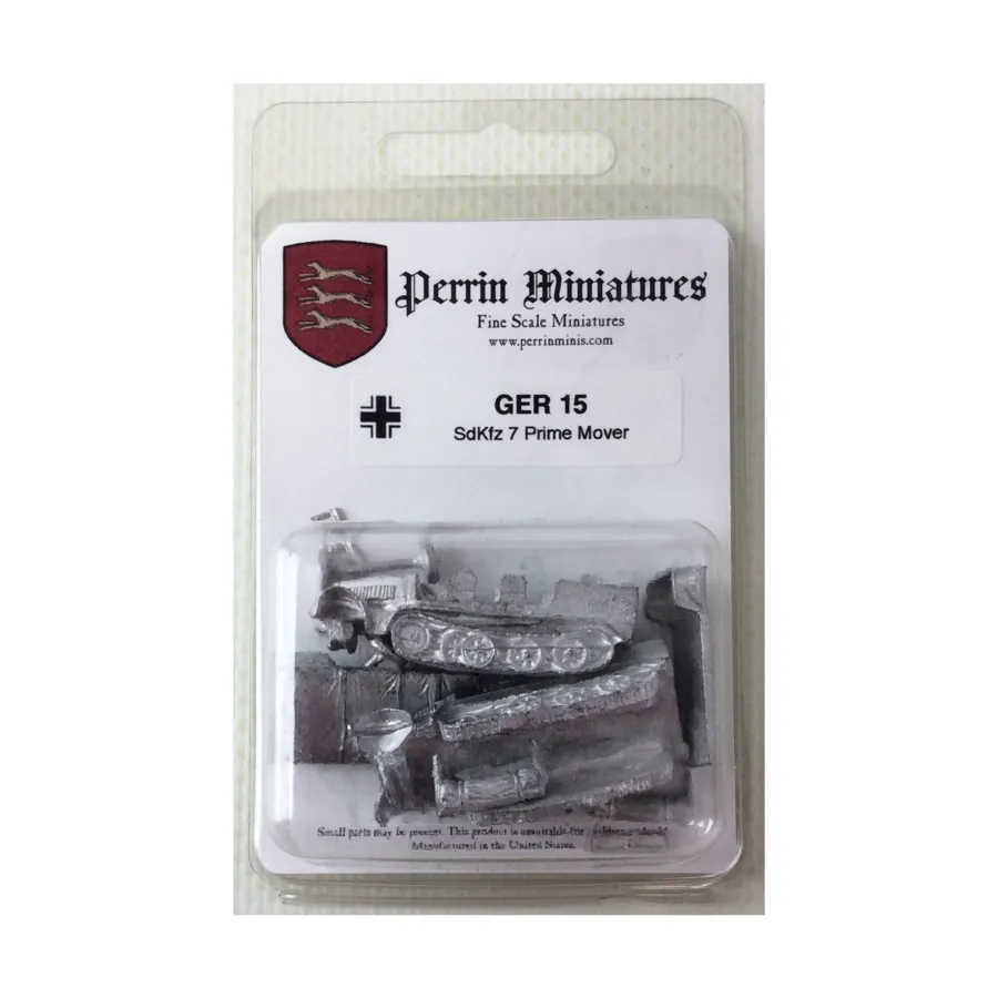 

SdKfz 7 Перводвигатель, WWII Miniatures - German (10mm) (Perrin Miniatures)