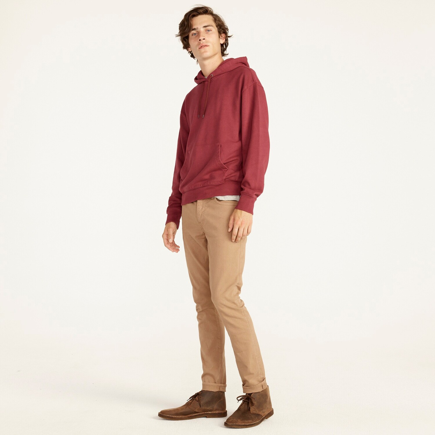 

Ботинки Macalister из кожи J.Crew, коричневый