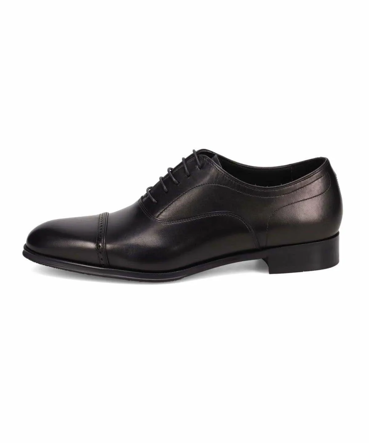 Реабилитационные туфли Madras, туфли Inner Wing Straight Tip Dress Shoes. Madras, black — фото 2