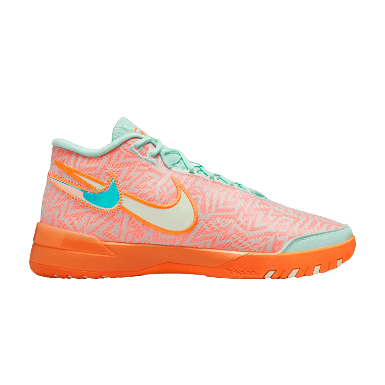 

Кроссовки Zoom LeBron NXXT Genisus EP 'Bright Citrus Mint Foam', оранжевый