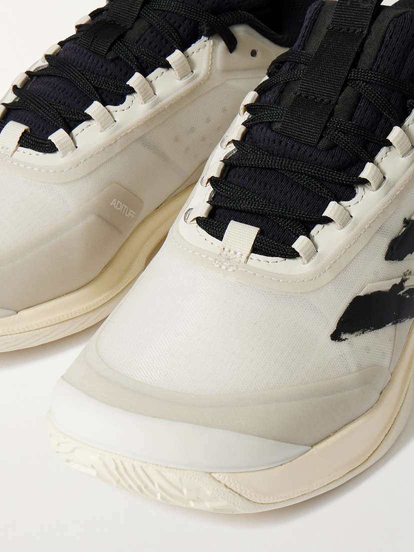 Кроссовки Y-3 avacourt 2 с сетчатой отделкой и резиновой отделкой Adidas Originals, белый — фото 4