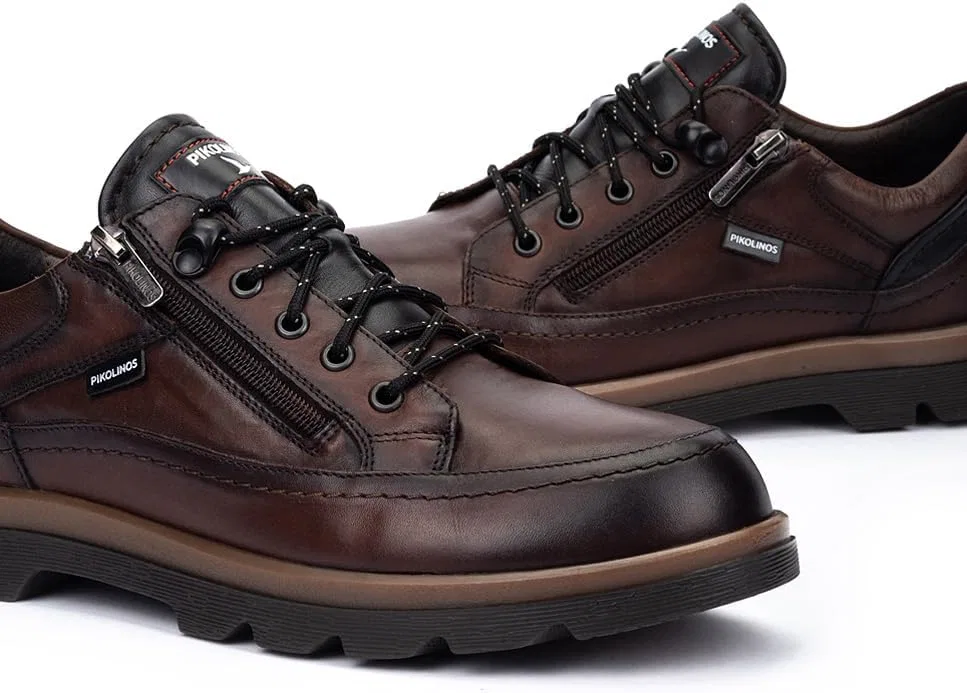 Туфли Pikolinos Schnürschuhe in Leder VIGO für Männer, Olmo — фото 4