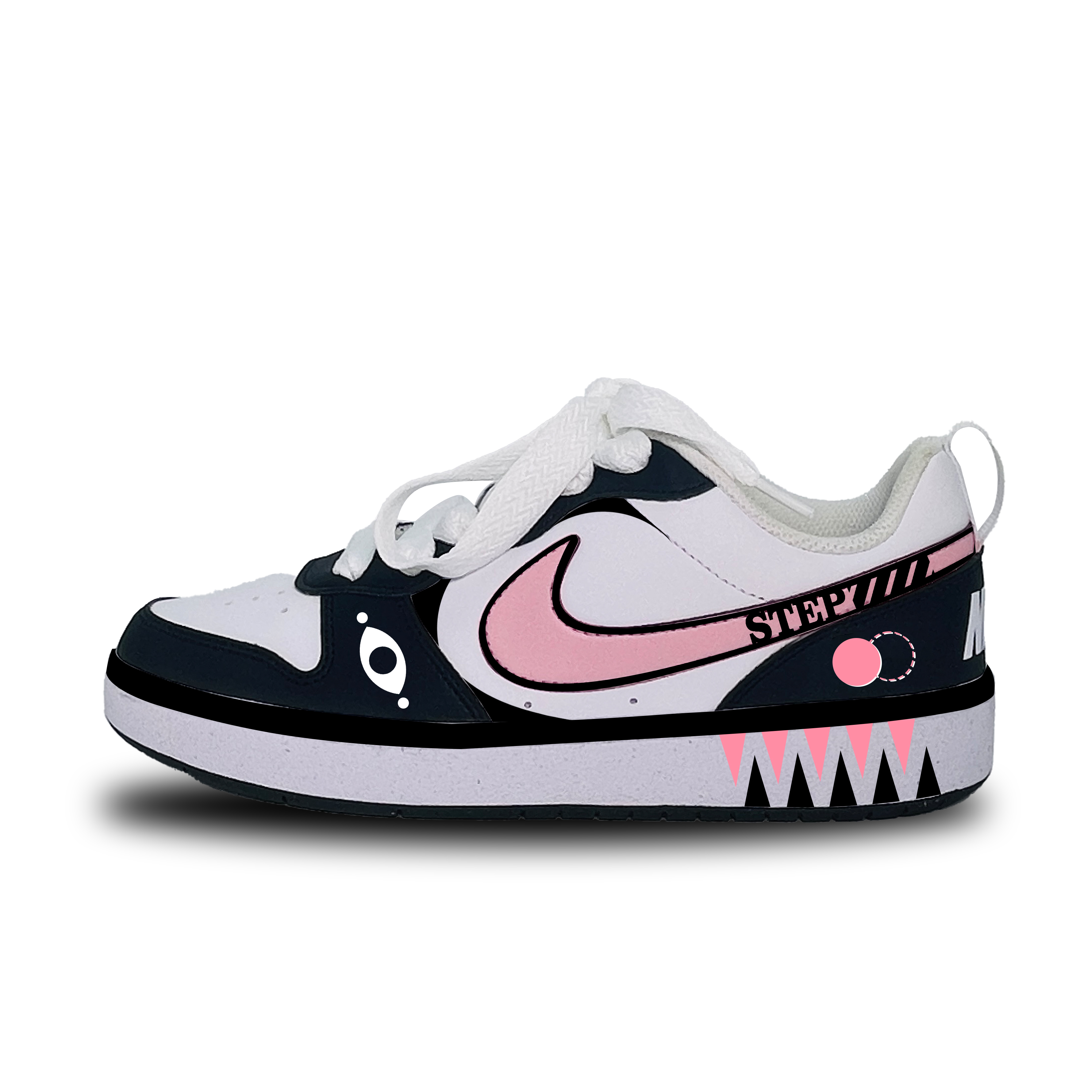 

Nike Детские кроссовки для скейтбординга Court Borough Quantum Peach Blossom с нескользящей подошвой, износостойкие, фиолетовые, для подростков