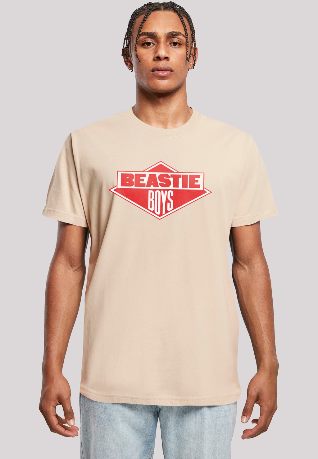 

Футболка с принтом THE BEASTIE BOYS F4NT4STIC, песочный