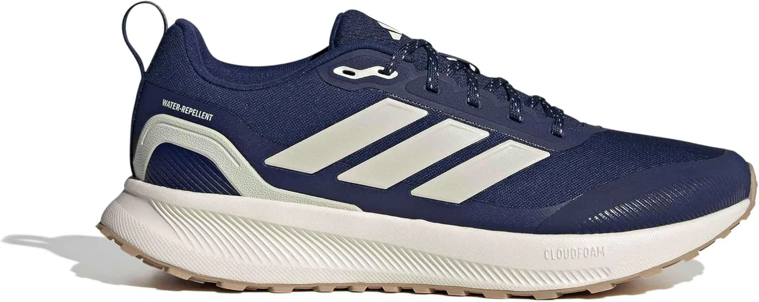Мужские беговые кроссовки Adidas Runfalcon 5 TR, Dark Blue Chalk White Core Black — фото 2