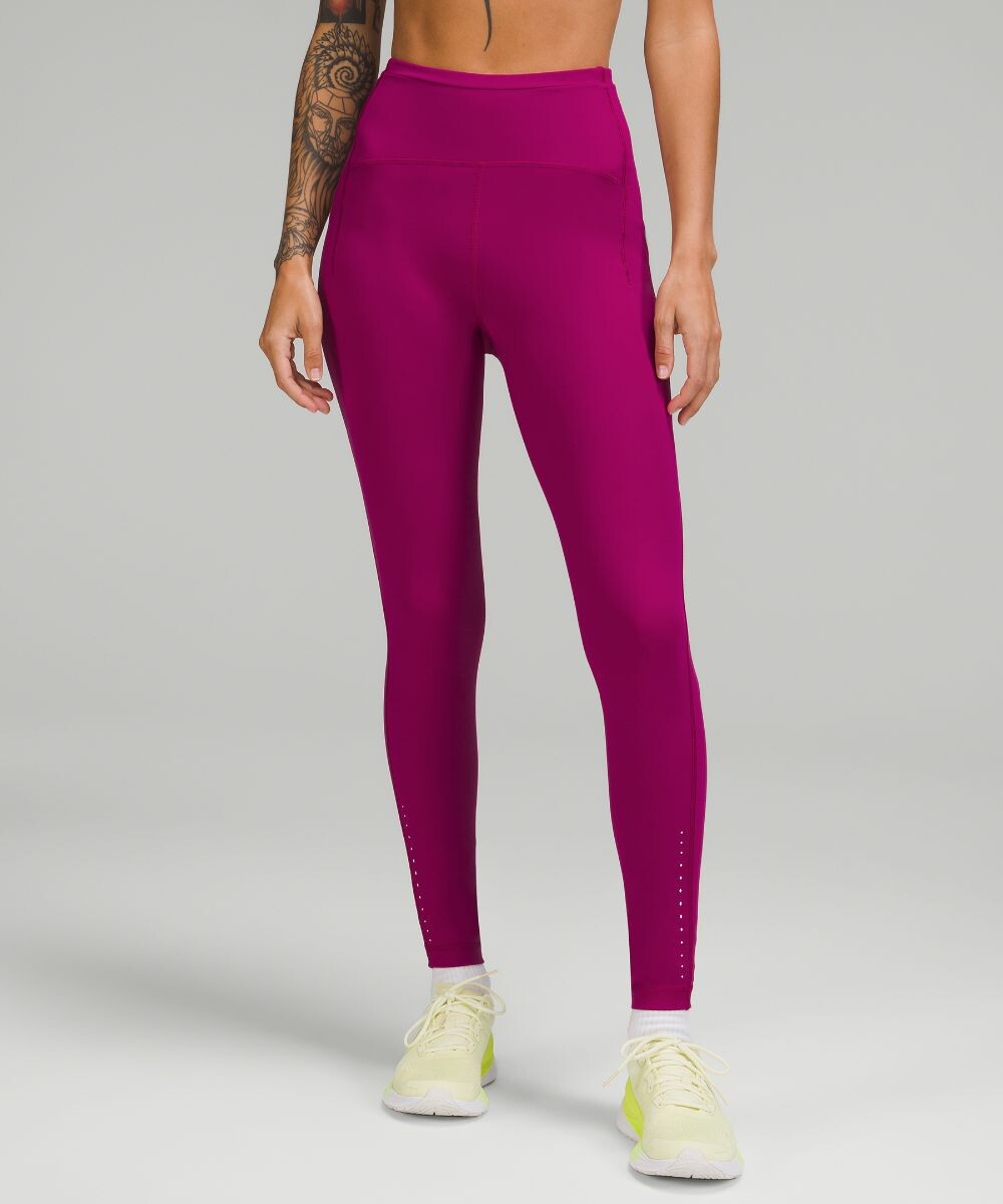

Леггинсы Swift Speed с высокой посадкой Lululemon, фиолетовый