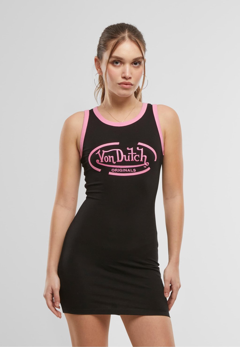 

Платье из джерси KYRIE Von Dutch, черный