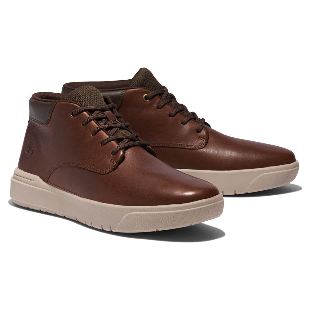 

Кроссовки Timberland Seneca Bay Leather Chukka, коричневый