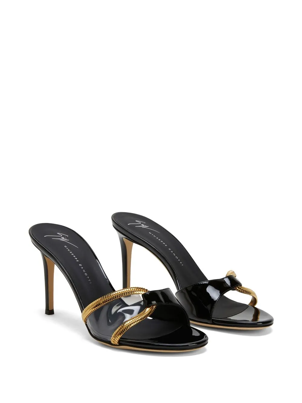 Босоножки GX Infinity Giuseppe Zanotti, черный — фото 2