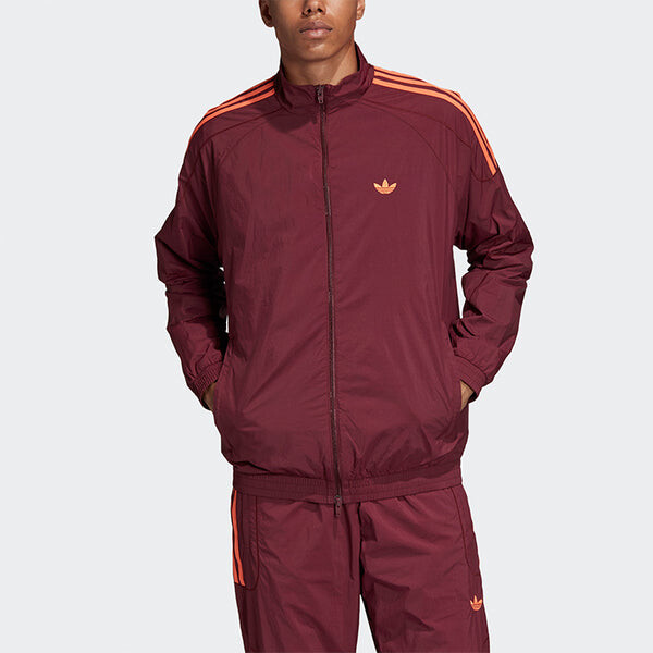Куртка оригиналы flamestrike тканый трек топ Adidas, красный — фото 3