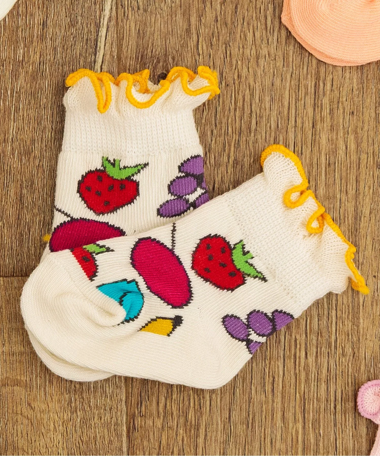 Детские носки для девочек с радужным узором My First Breeze BREEZE