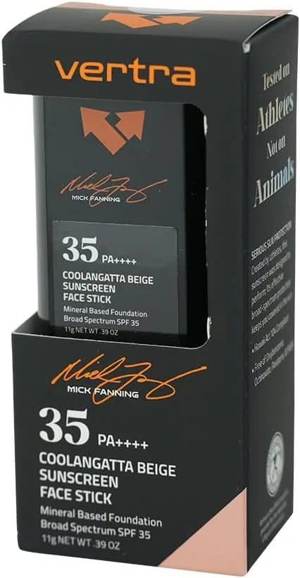 Солнцезащитный стик для лица VERTRA Coolangatta Beige SPF 35 PA+++, 11 г — фото 3