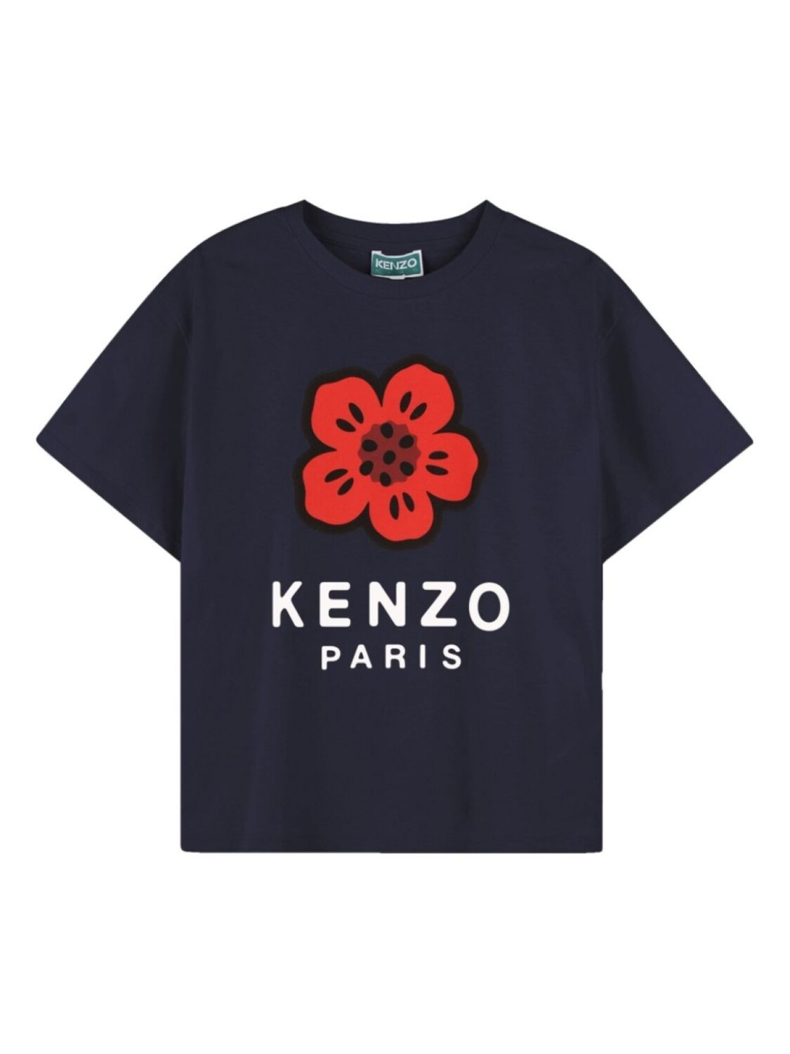 

Kenzo Kids футболка Boke Flower, синий