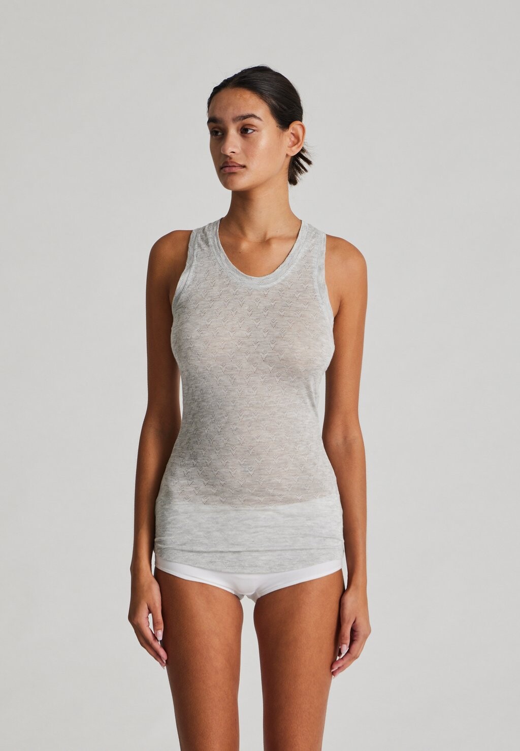 

Топ Nellie GAI+LISVA, цвет light grey melange