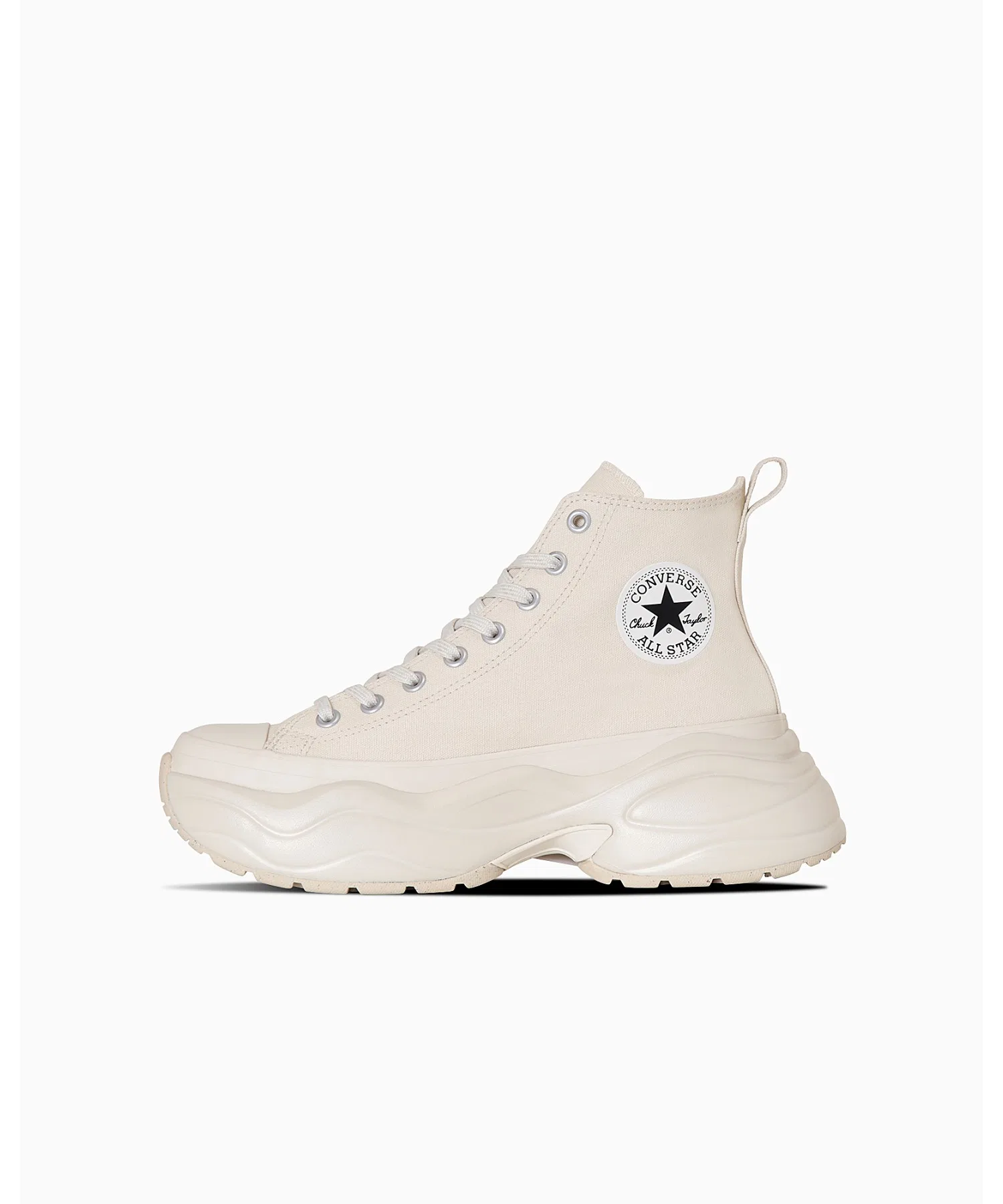 Унисекс высокие кеды на платформе CONVERSE ALL STAR SURGETRAINER HI белые