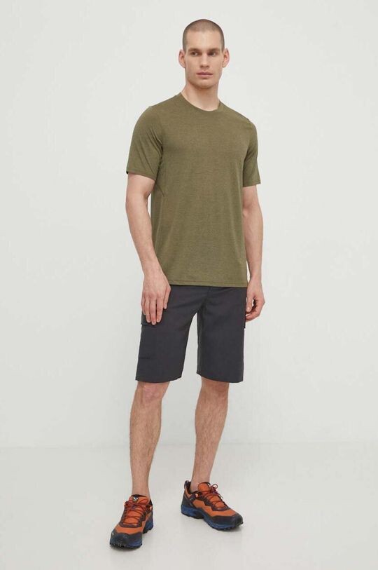 

Спортивная футболка Abisko Day Fjallraven, зеленый