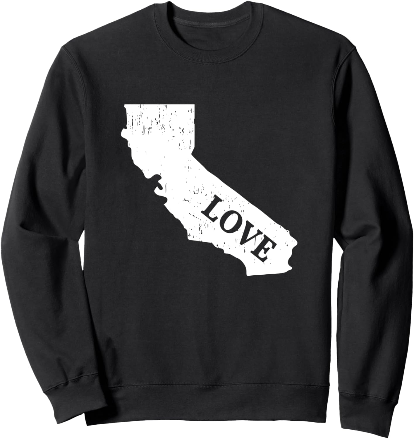 

Толстовка Калифорния, черная Love California I Love California
