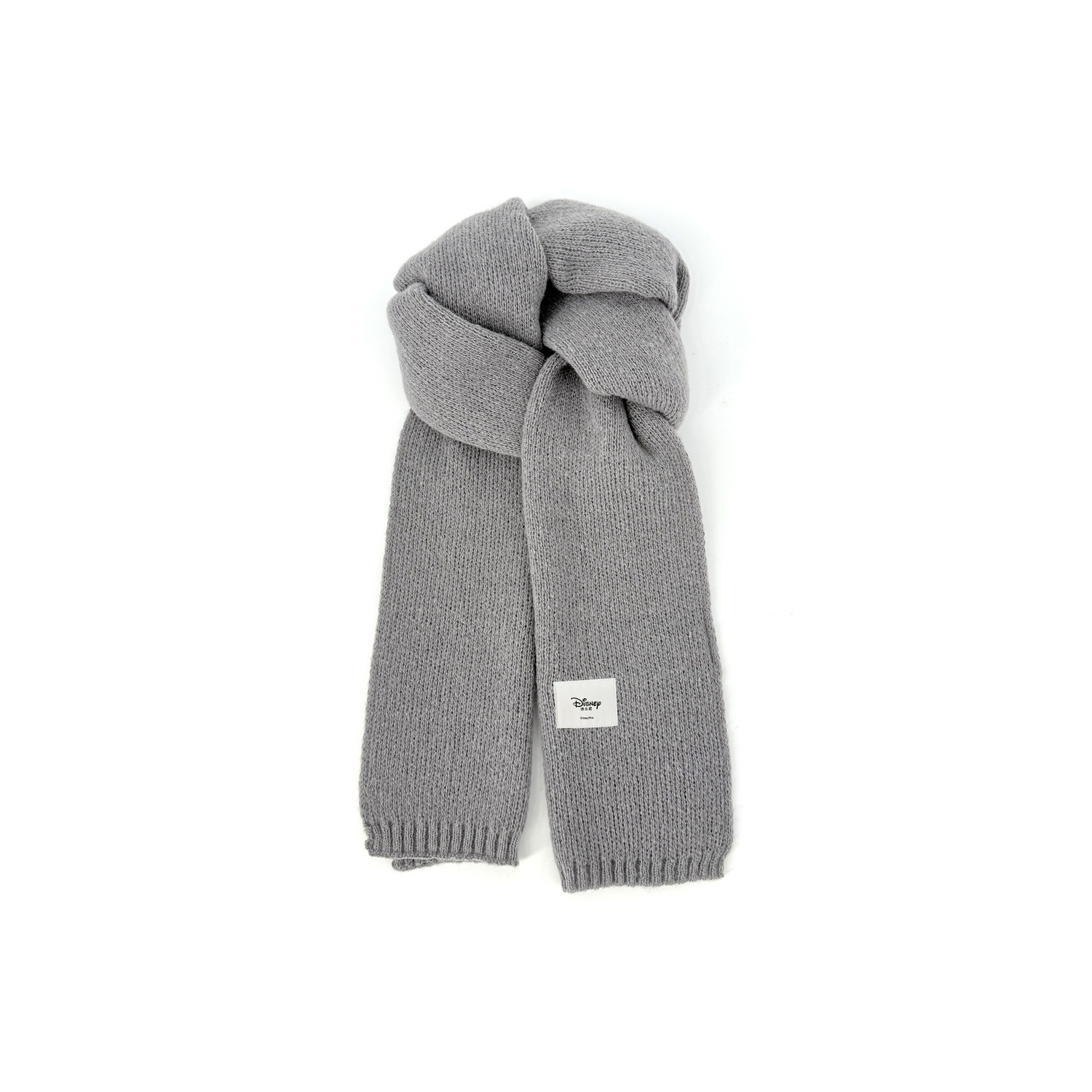 

Disney Полиэстеровый вязаный шарф унисекс, Medium Gray