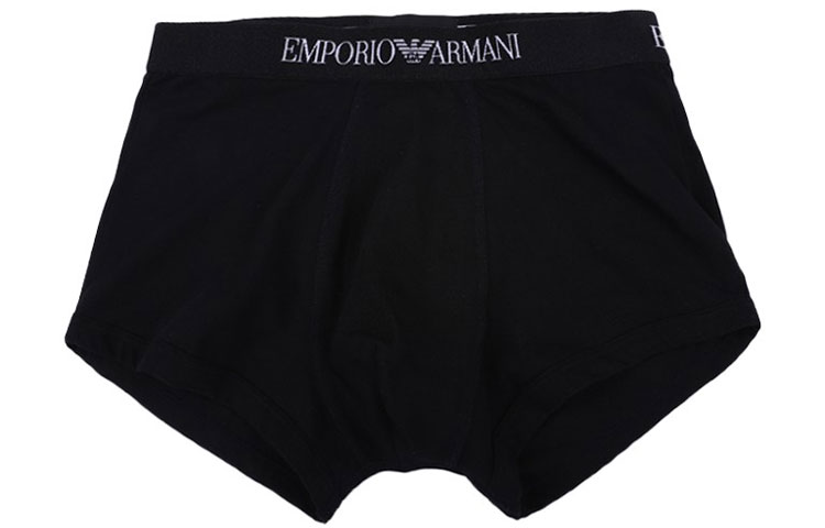 Тройная упаковка базовых боксеров из чистого хлопка EMPORIO ARMANI — фото 4