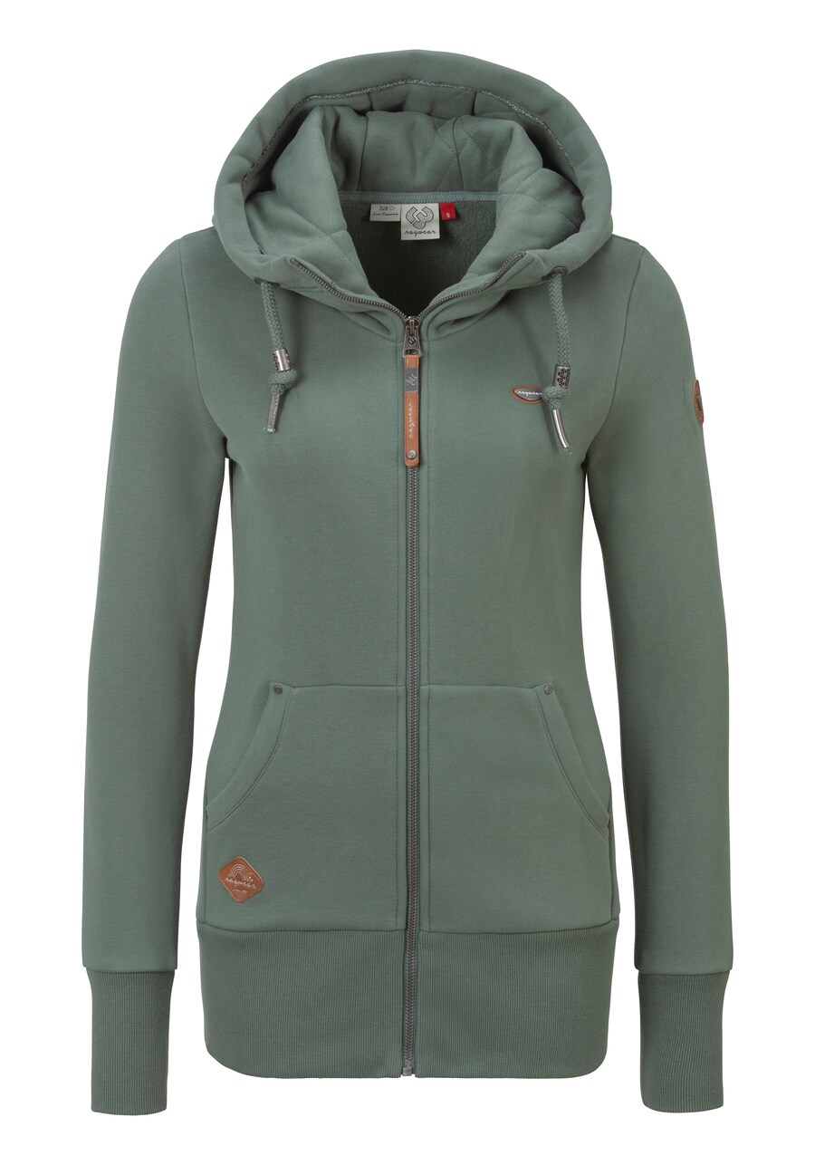 

Толстовка с капюшоном на молнии Ragwear, зеленый