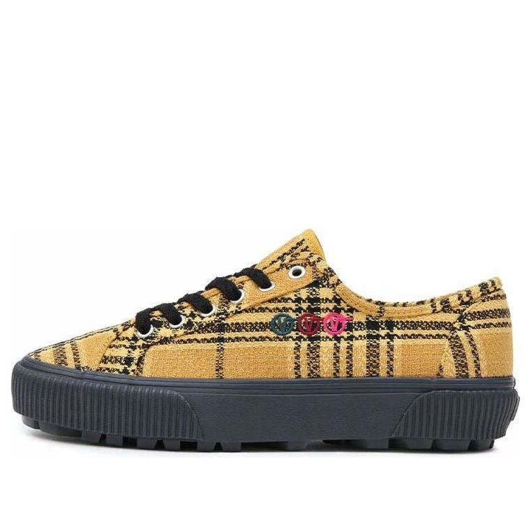 

Кеды Vans Alex Knost x Lee-Ann Curren x Delridge SF 'Yellow Plaid', желтый