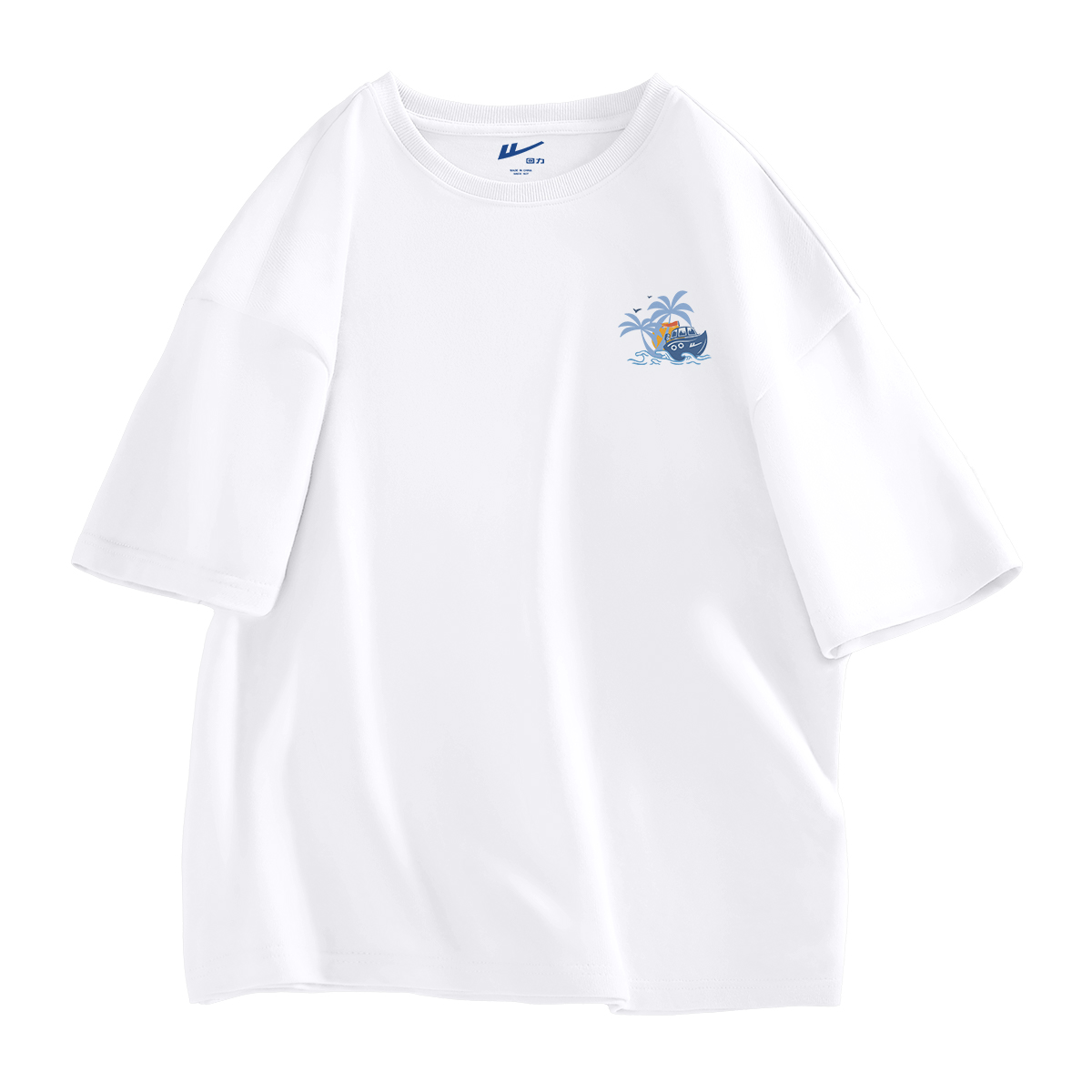 

Футболка унисекс WARRIOR, Medium Gray