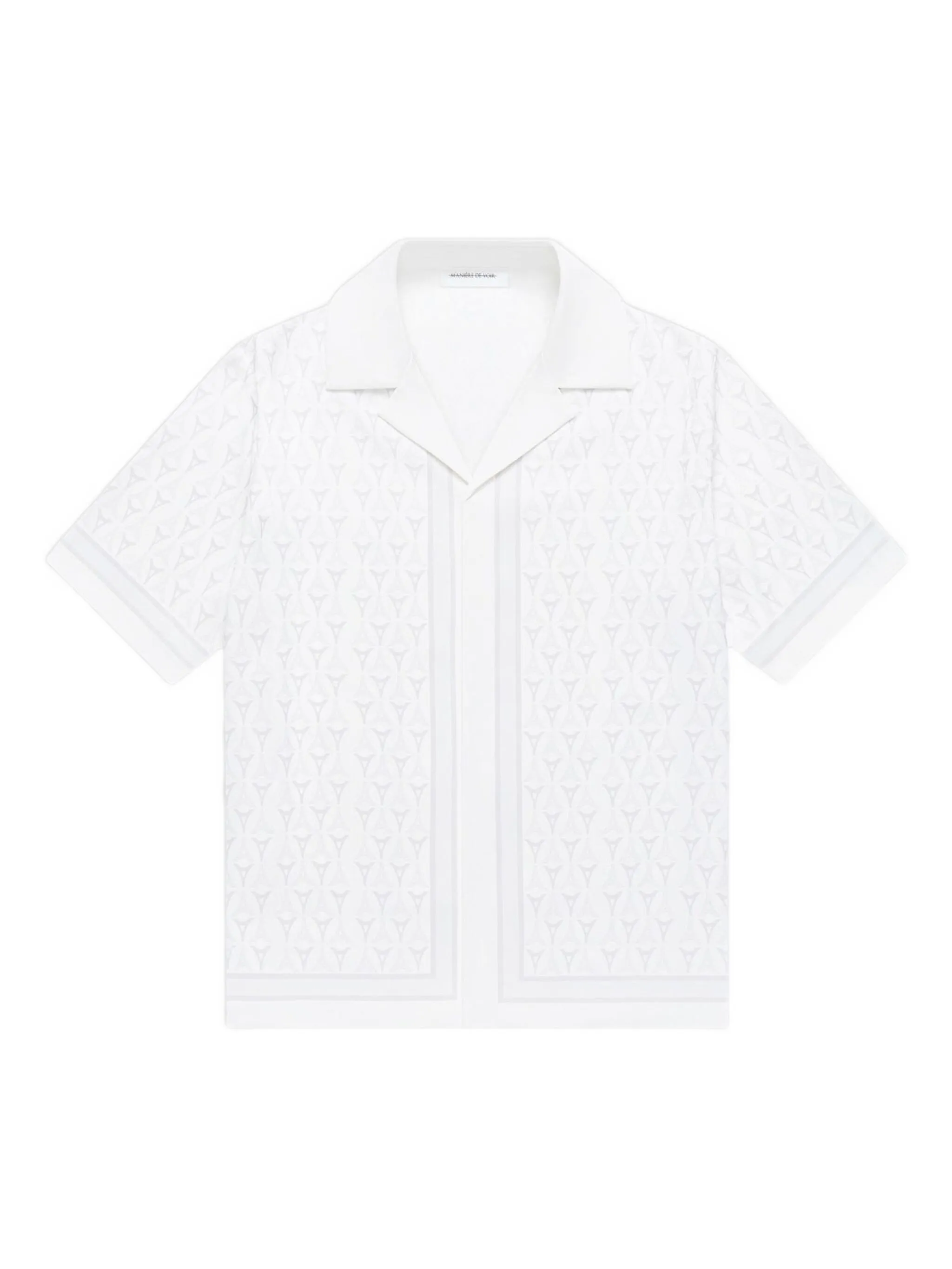 

Рубашка с монограммой Eiffel Manière De Voir, белый