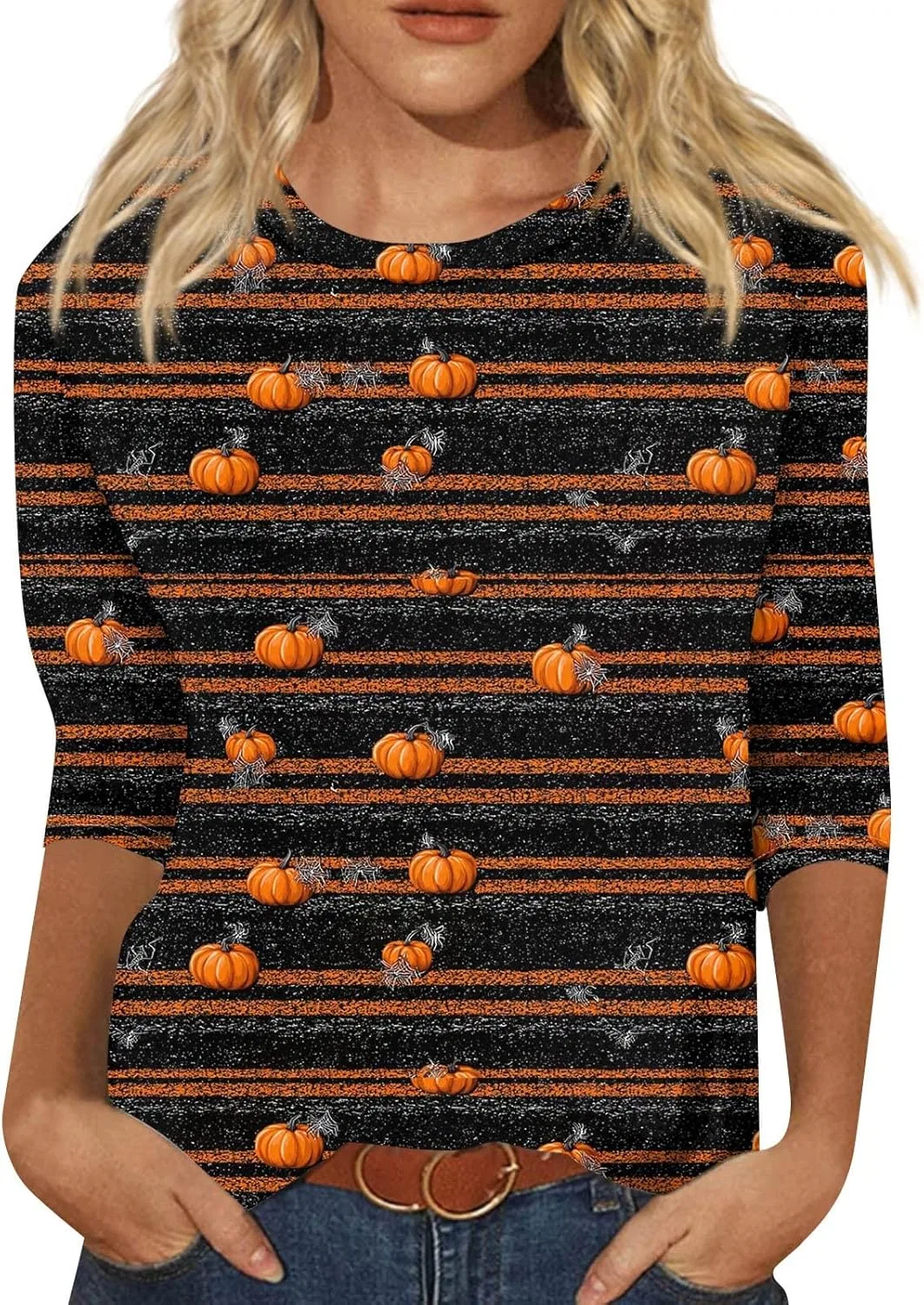Худи женское с принтом Halloween, Generic, 2-multicolor