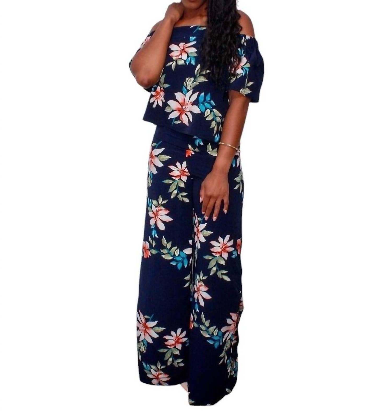 

Брюки женские Alythea, цвет navy multi