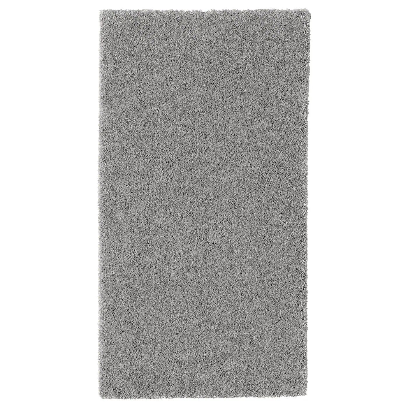 

Ковер с коротким ворсом, средне-серый, 80х150 см, STOENSE IKEA