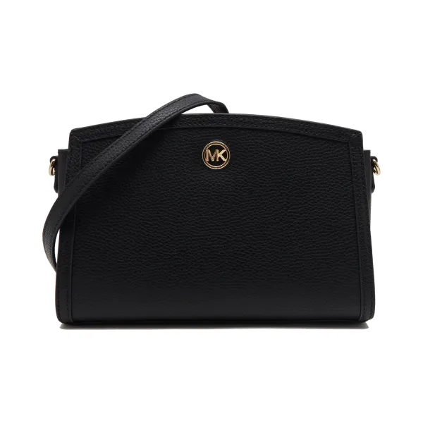 

Кожаная сумка через плечо Michael Kors, черный