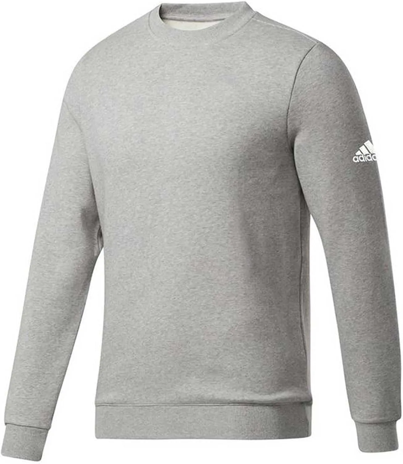 Толстовка Adidas Men's Essentials Fleece, серый/белый