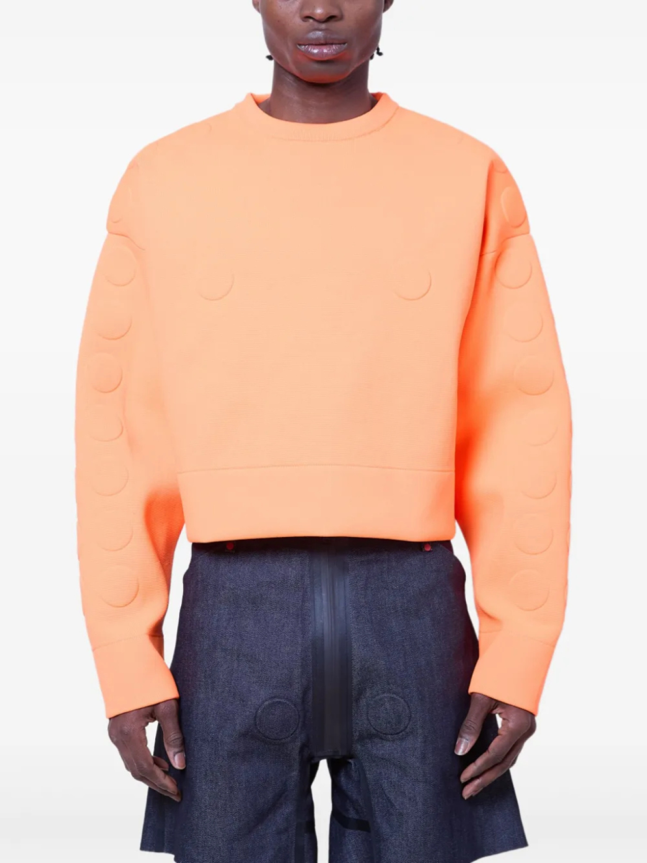 

Свитер с тиснением X G-Star Walter Van Beirendonck, оранжевый