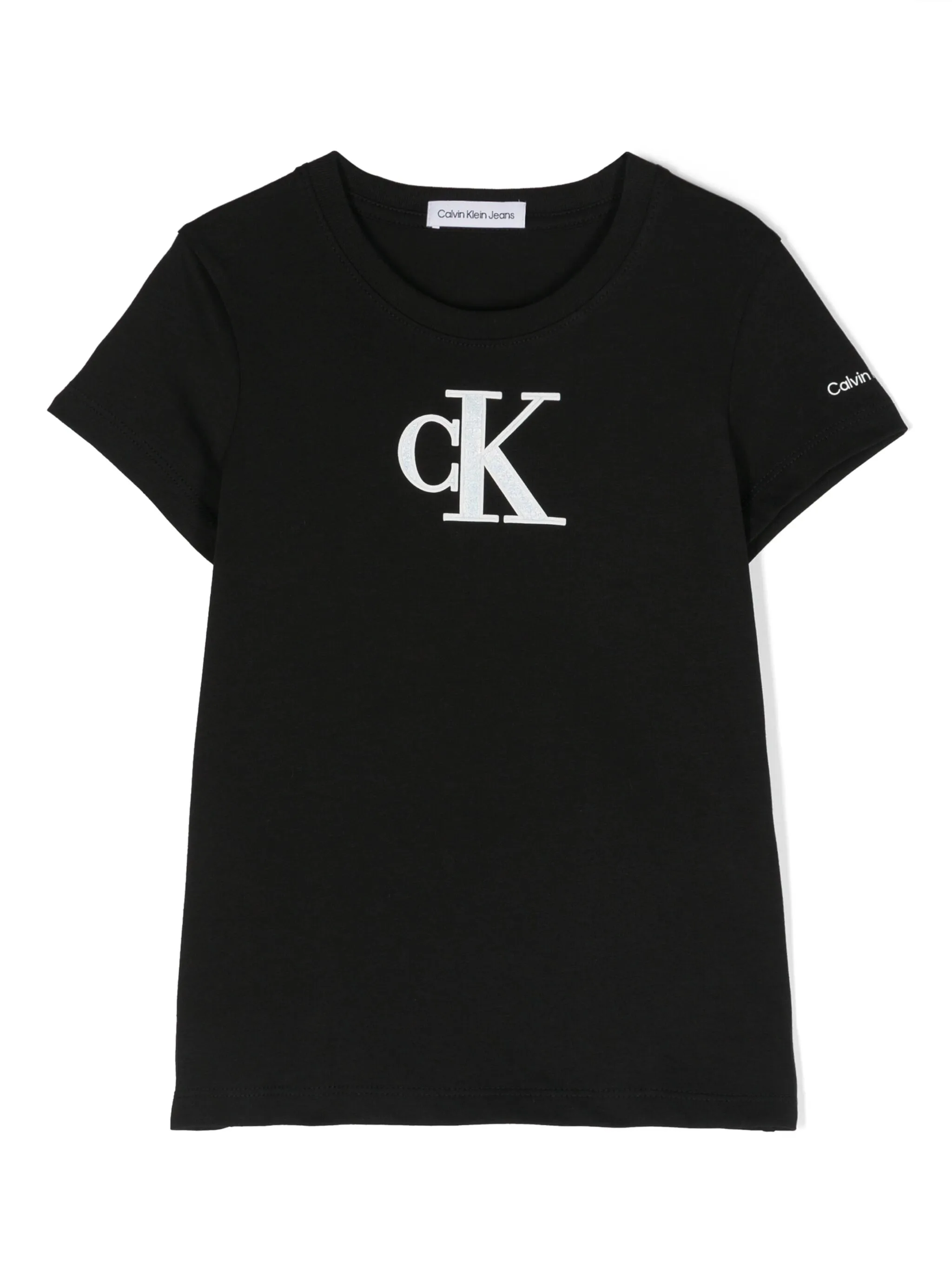 

Футболка с логотипом Calvin Klein Kids, черный