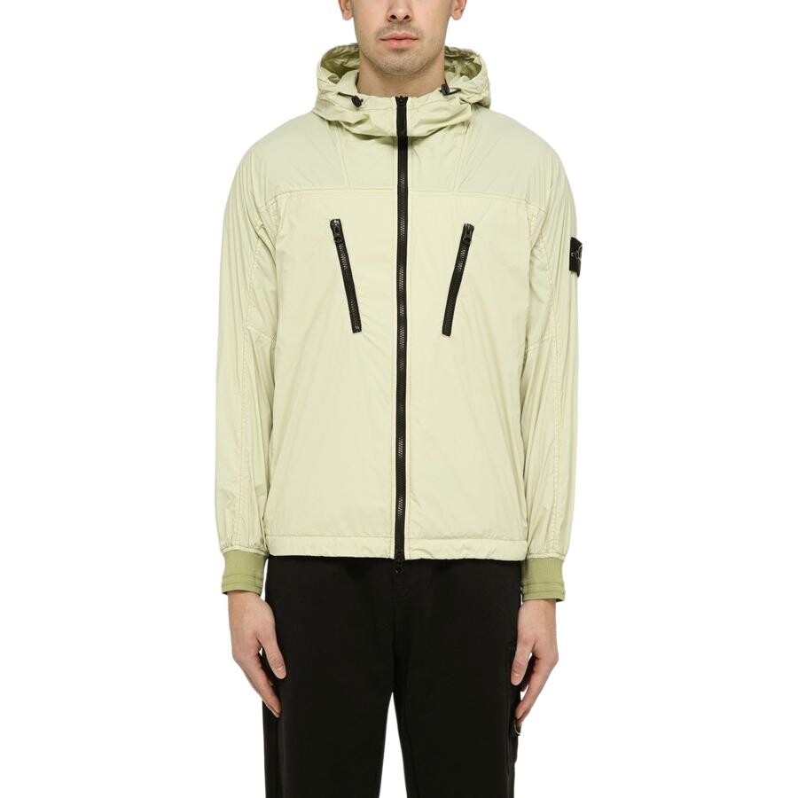 SS24 Куртка мужская фисташкового цвета Stone Island, цвет Pistachio color — фото 3