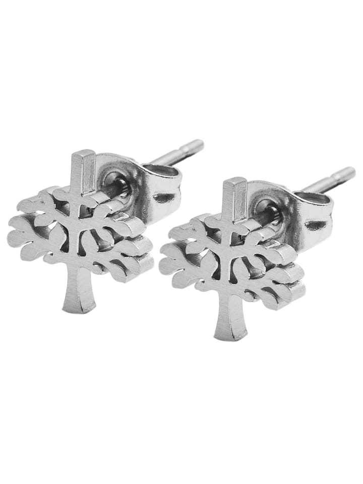 

Adeliás Женское колье - цепочка-якорь из нержавеющей стали, 43 см, серебро