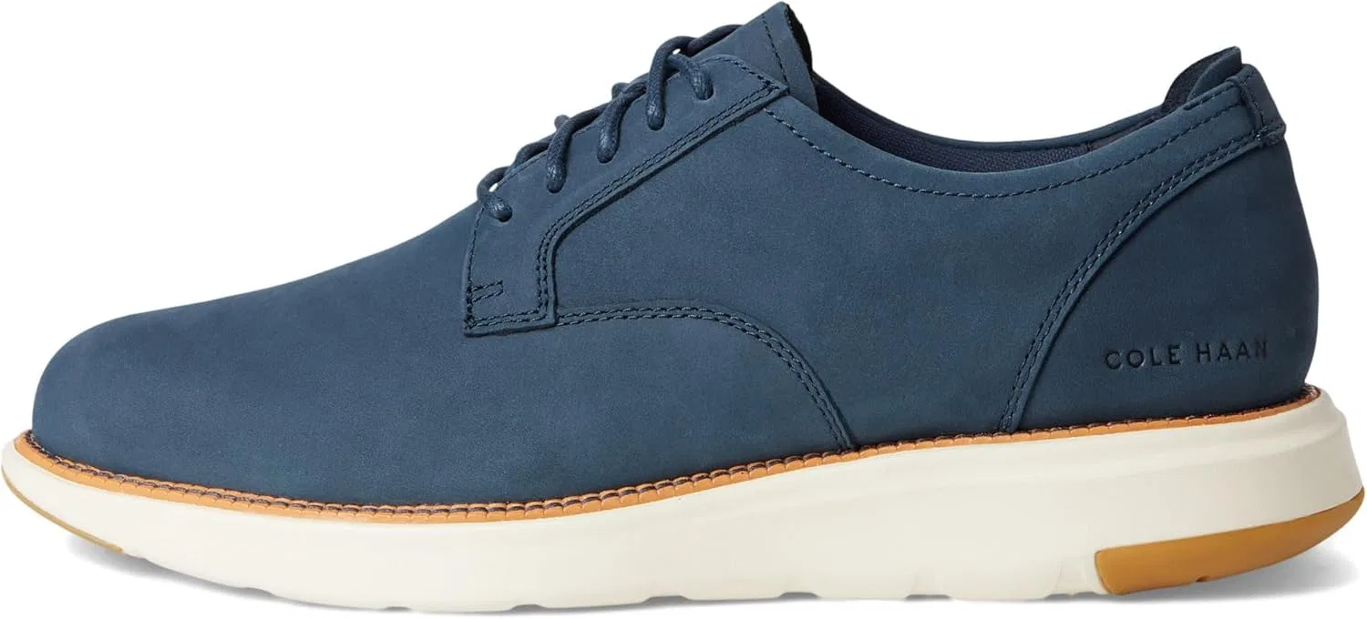 Туфли Cole Haan Grand Men's Crosscourt Baseline Trainers, Big Dipper Nubuck Ivory — фото 4