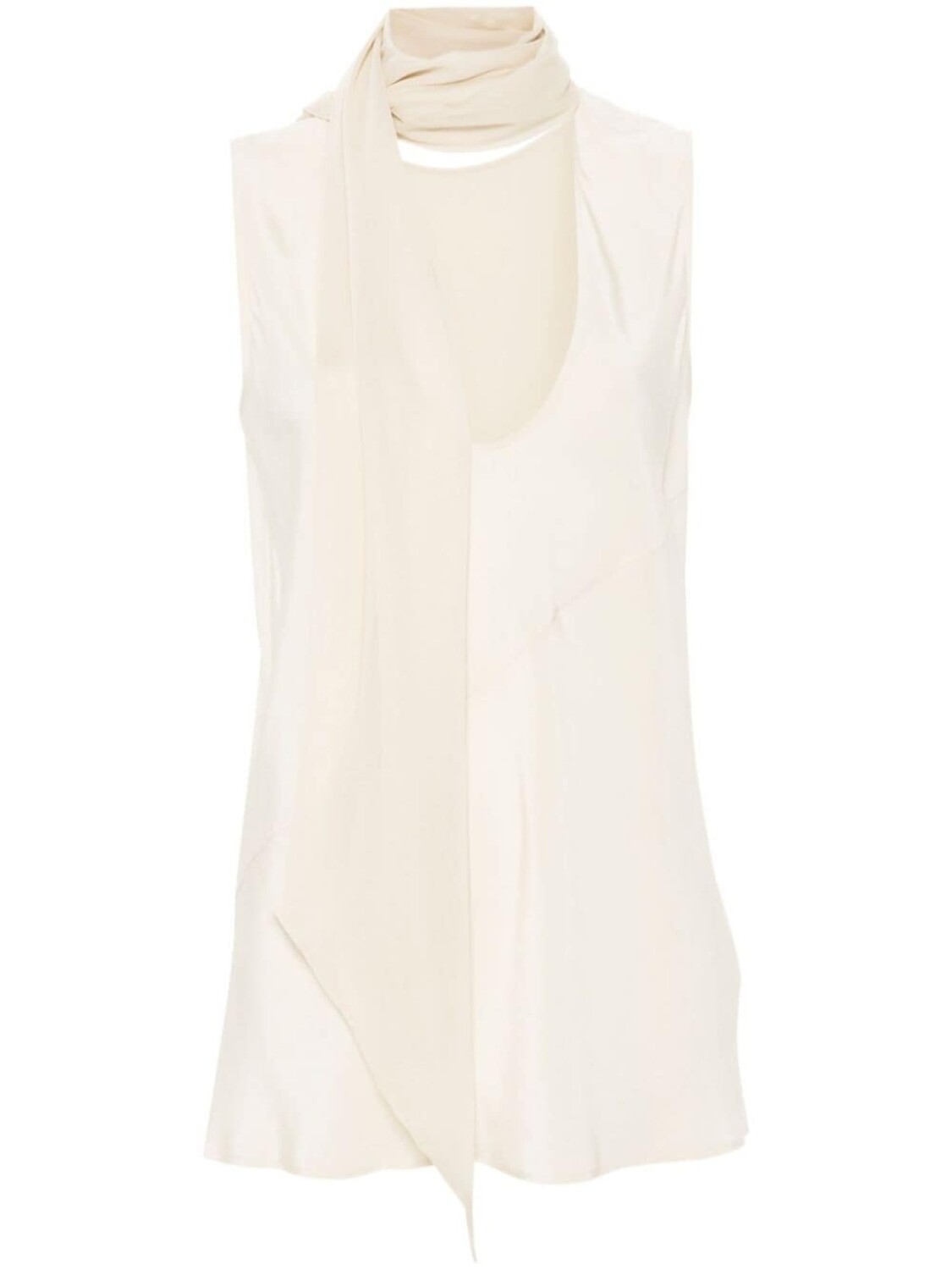 

Helmut Lang топ без рукавов, нейтральный цвет