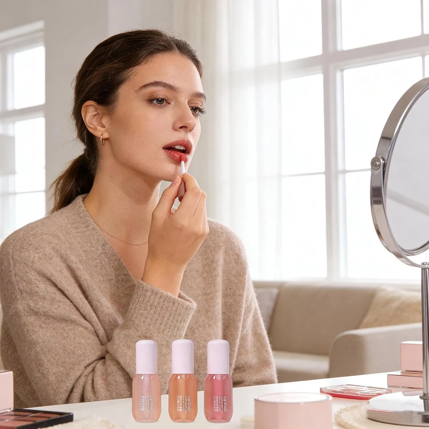 Увлажняющее масло для губ Makeup Lip Moisturiser Collection Generisch — фото 2