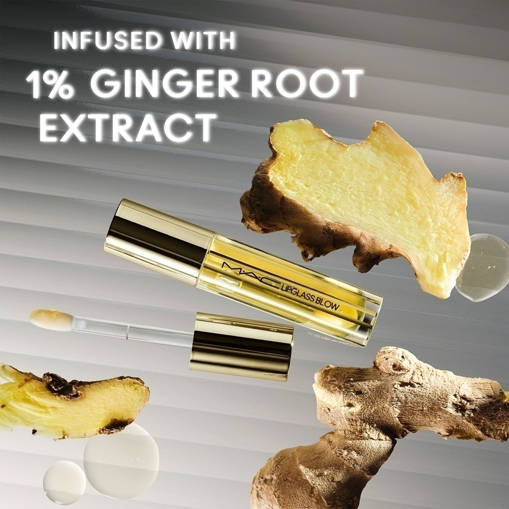 Масло для губ Lipglass Mac Cosmetics, atspalvis ginger zest 5 мл — фото 3