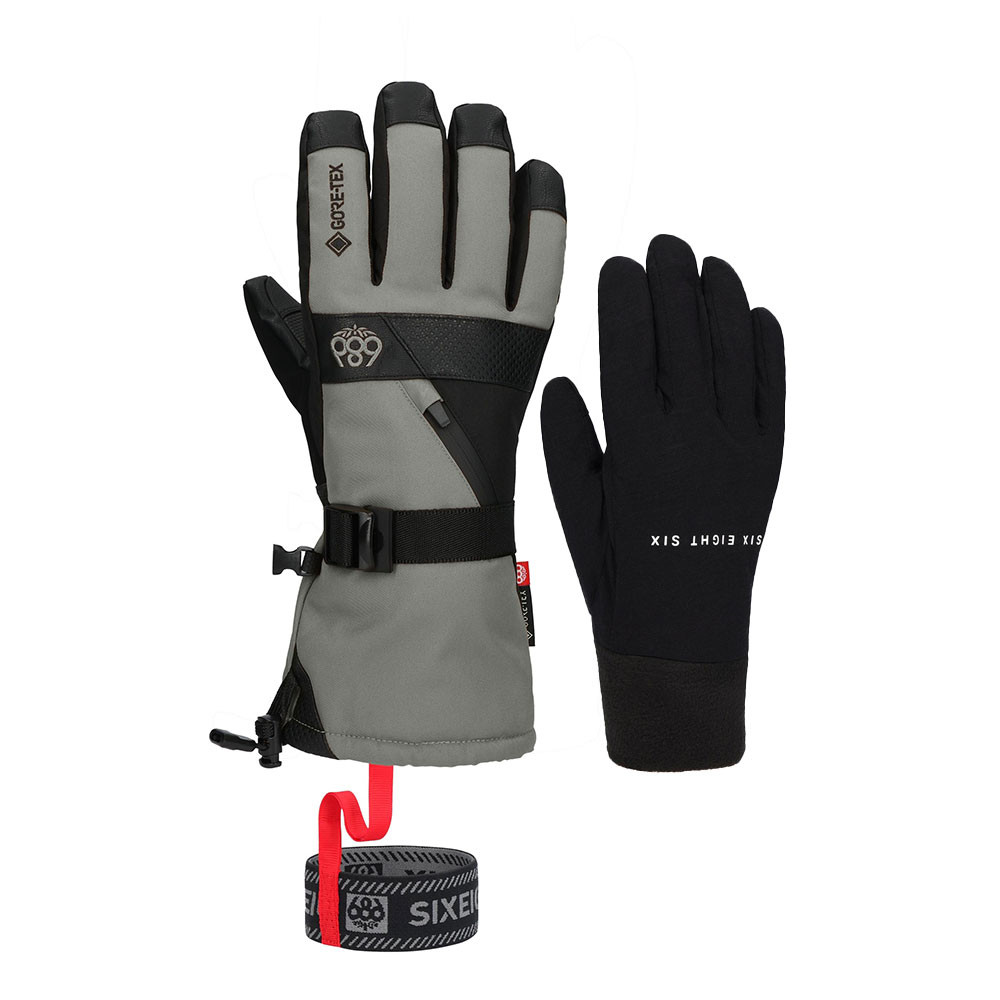 

Перчатки-краги GORE-TEX Smarty 3-в-1 (мужские) 686, Charcoal