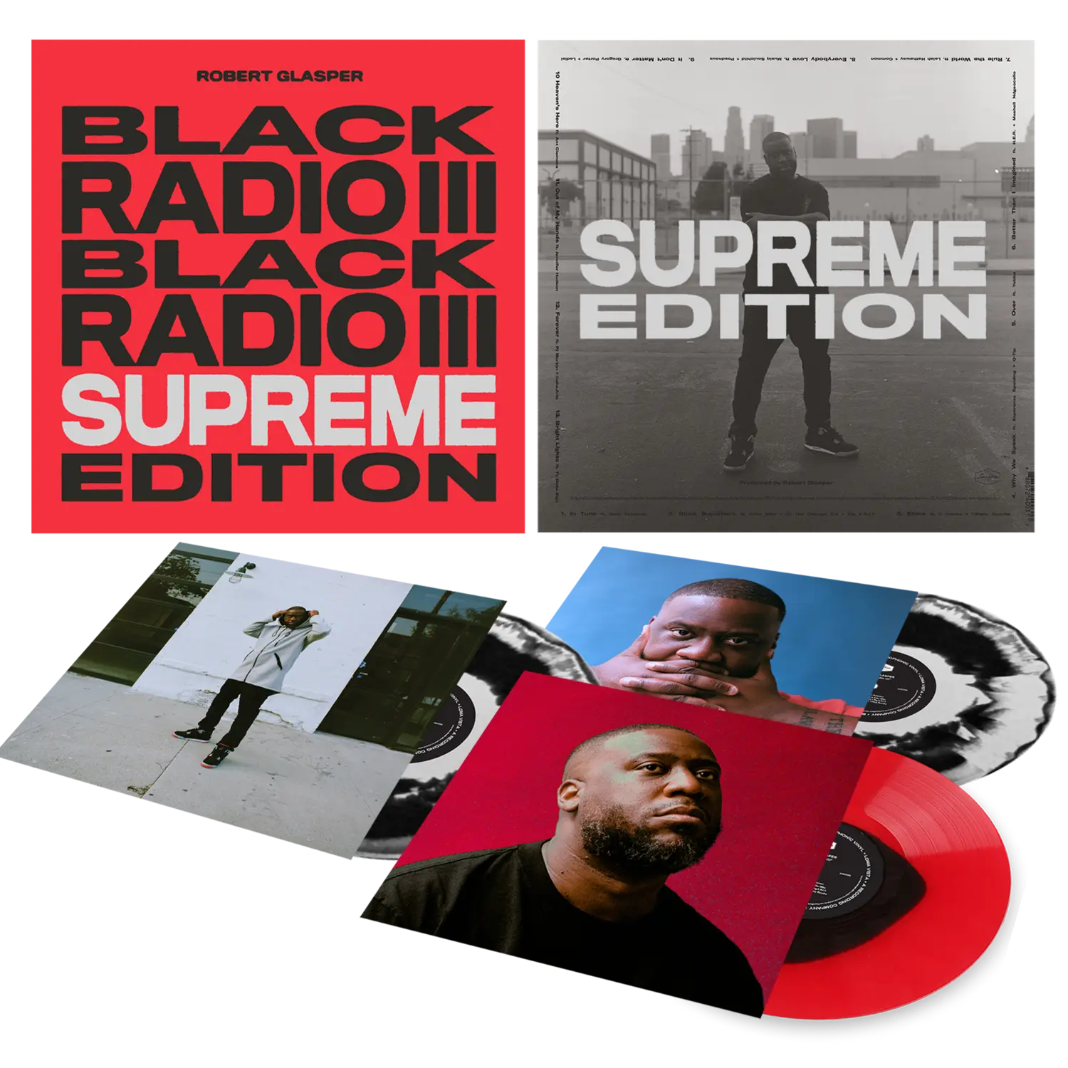 

Виниловая пластинка Black radio iii supreme edition 3lp colored vinyl Robert Glasper