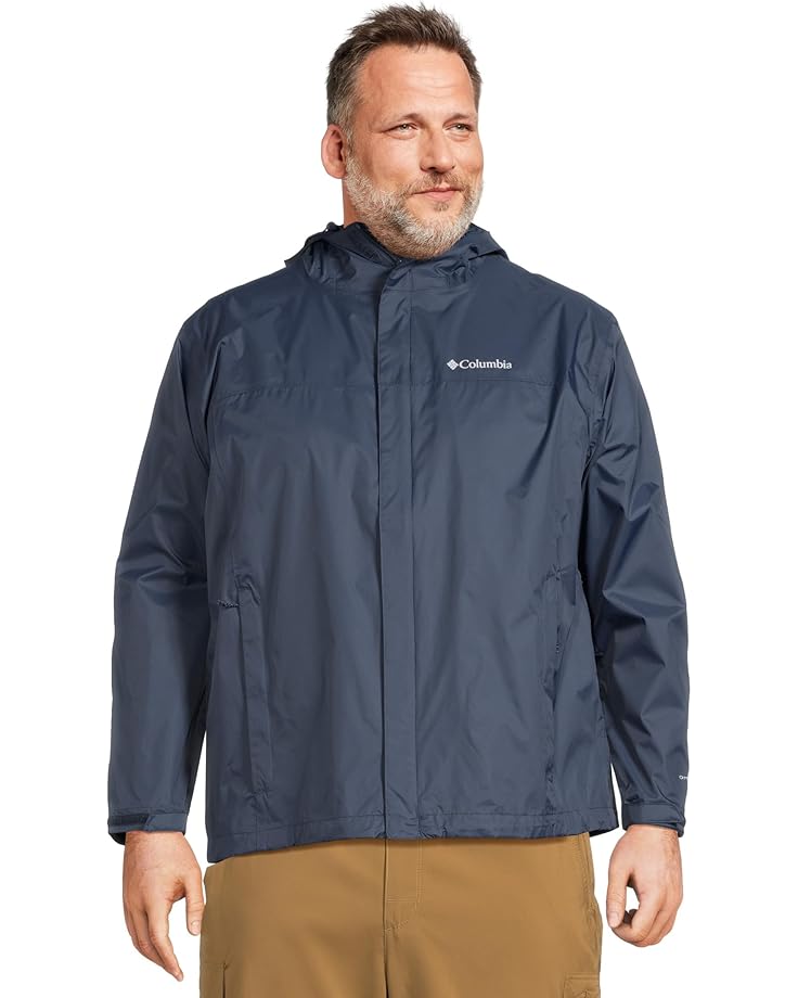 

Куртка Columbia Big & Tall Watertight II Jacket, цвет Collegiate Navy 1, Синий, Куртка Columbia Big & Tall Watertight II Jacket, цвет Collegiate Navy 1