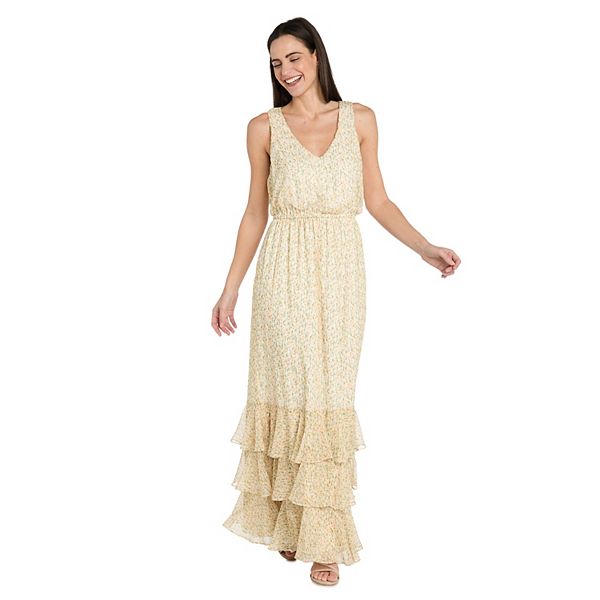 

Женское платье с V-образным вырезом и принтом в виде ярусов кекса R&M Richards