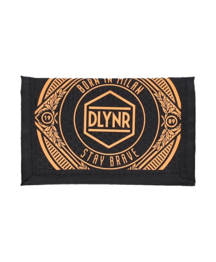 

Черный деловой кошелек с застежкой на липучке Dolly Noire, черный